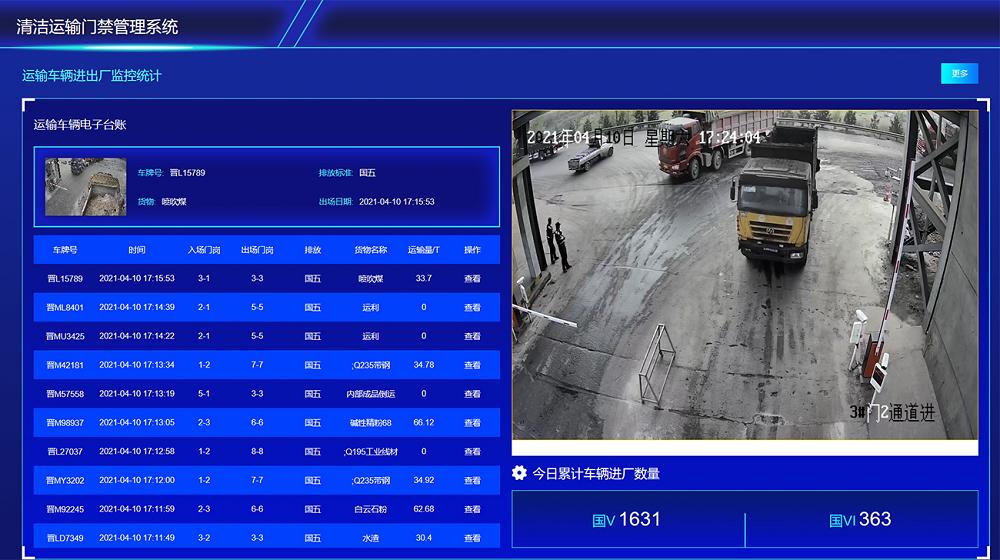 清潔運(yùn)輸門禁管理系統(tǒng)